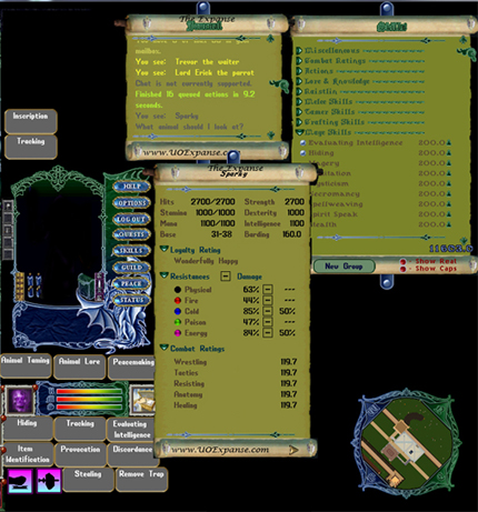 Custom Desktop and Full Color Spell Icons