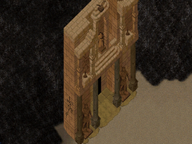 Grail Temple Entrance