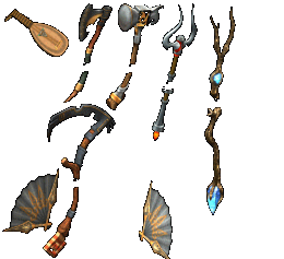 Samples of the equipment art changes. Some are only minor.