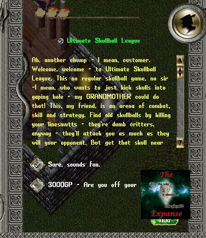 Games - Skullball, Expanded (exterior)